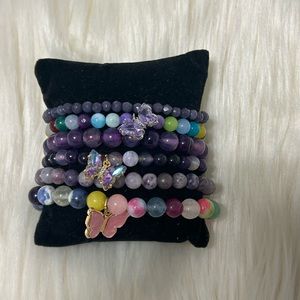 6 piece bracelet set that effortlessly blend sophistication and playfulness.